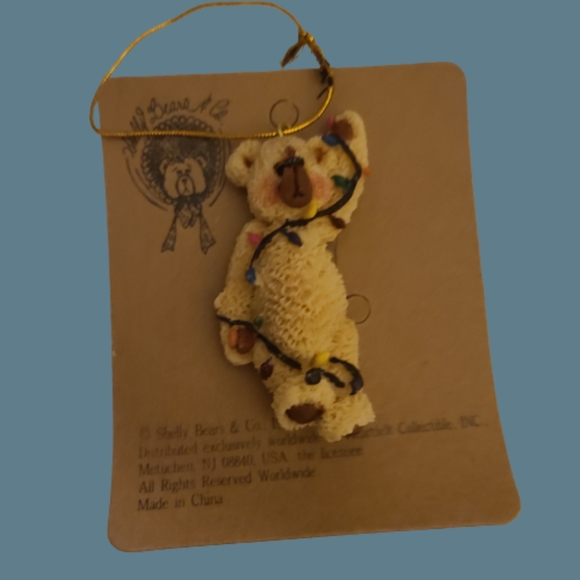 Collectable Shelly Bears & Co Set of 4 Ornaments - Picture 4 of 5